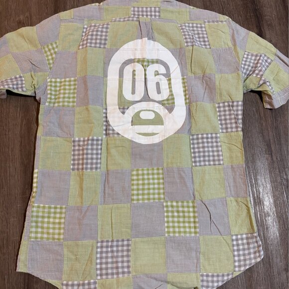 Baby Milo by BAPE OG 2006 Patchwork Button Down Shirt - Picture 8 of 8